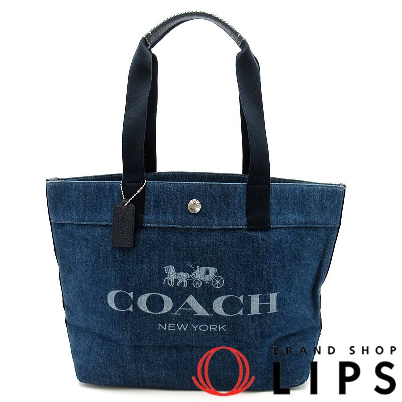 デニム キャンバストート