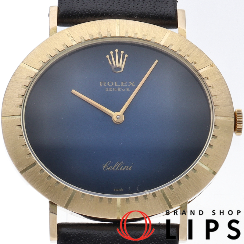 チェリーニ メンズ時計 ブルーグラデーション OH済