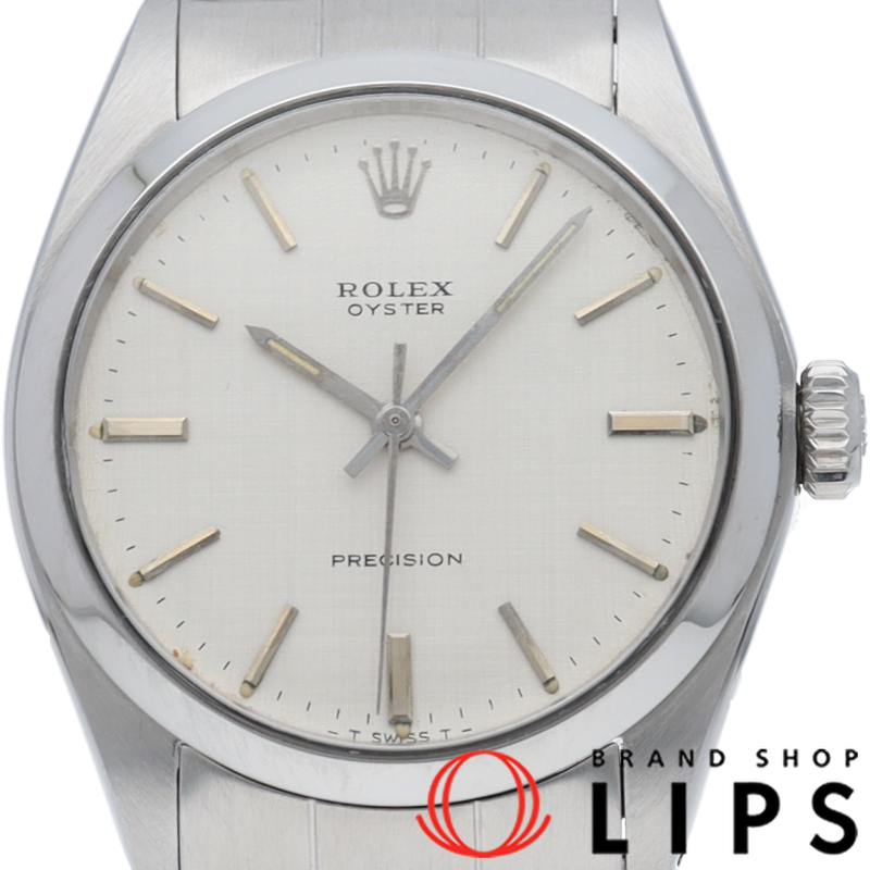 オイスター プレシジョン メンズ時計 手巻 モザイク アンティーク