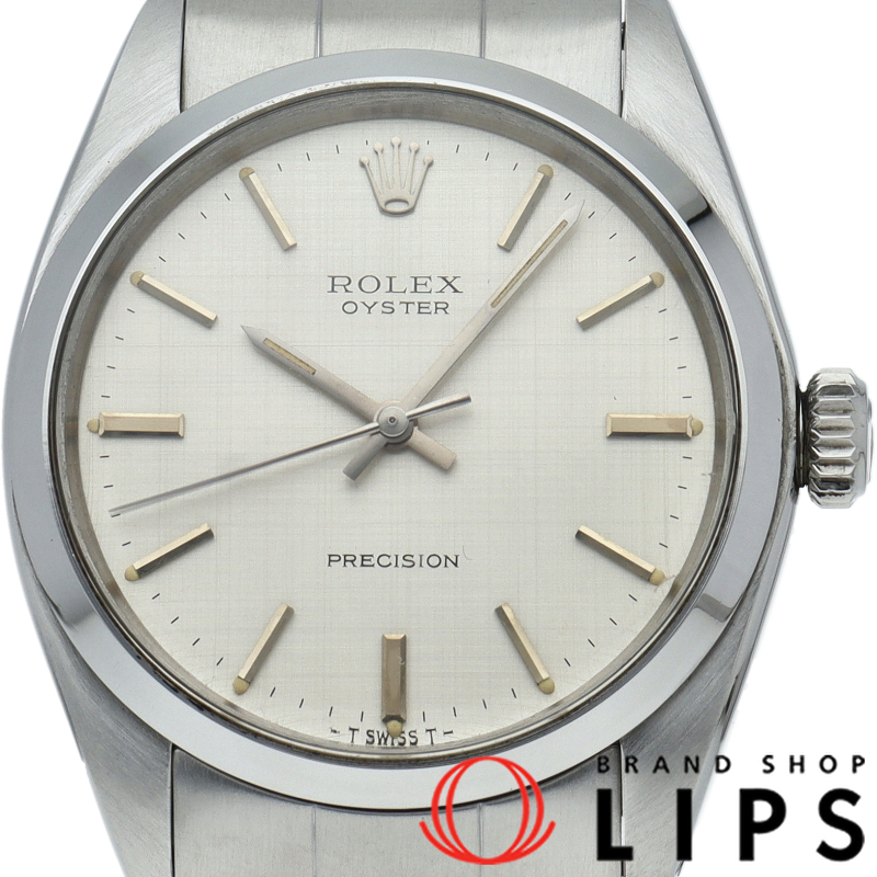 オイスタープレシジョン メンズ時計 手巻 モザイク アンティーク