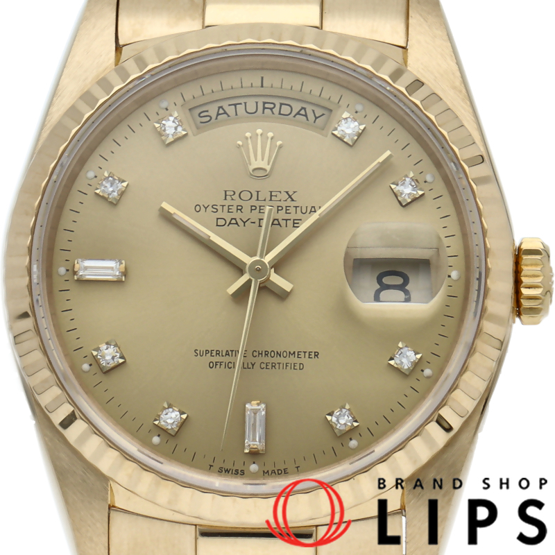 デイデイト ウォッチ 10Pダイヤ