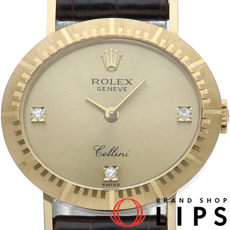 チェリーニ レディース時計 3Pダイヤ OH済