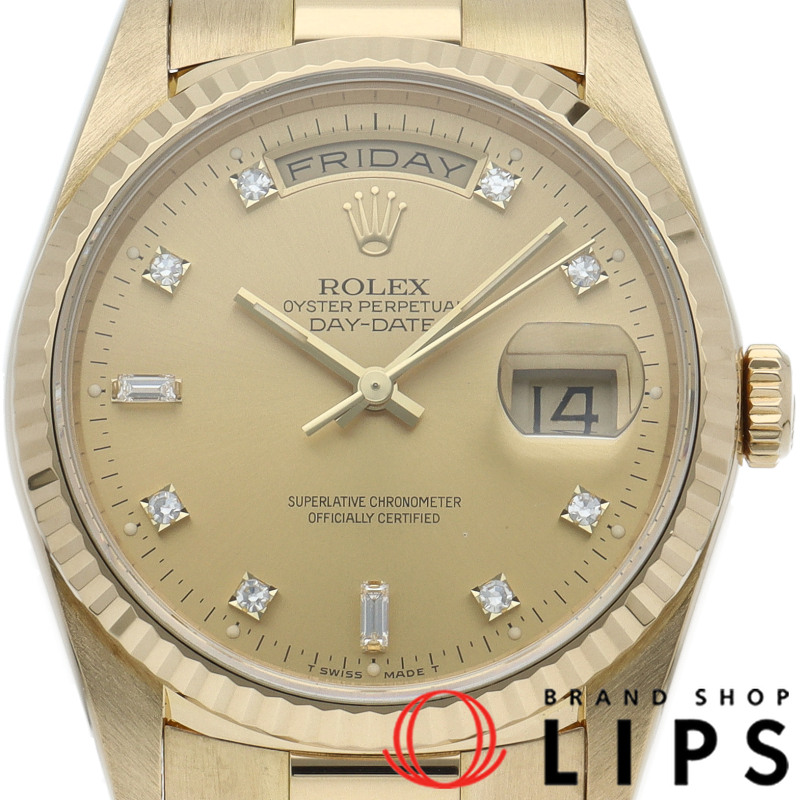 デイデイト ウォッチ 10Pダイヤ