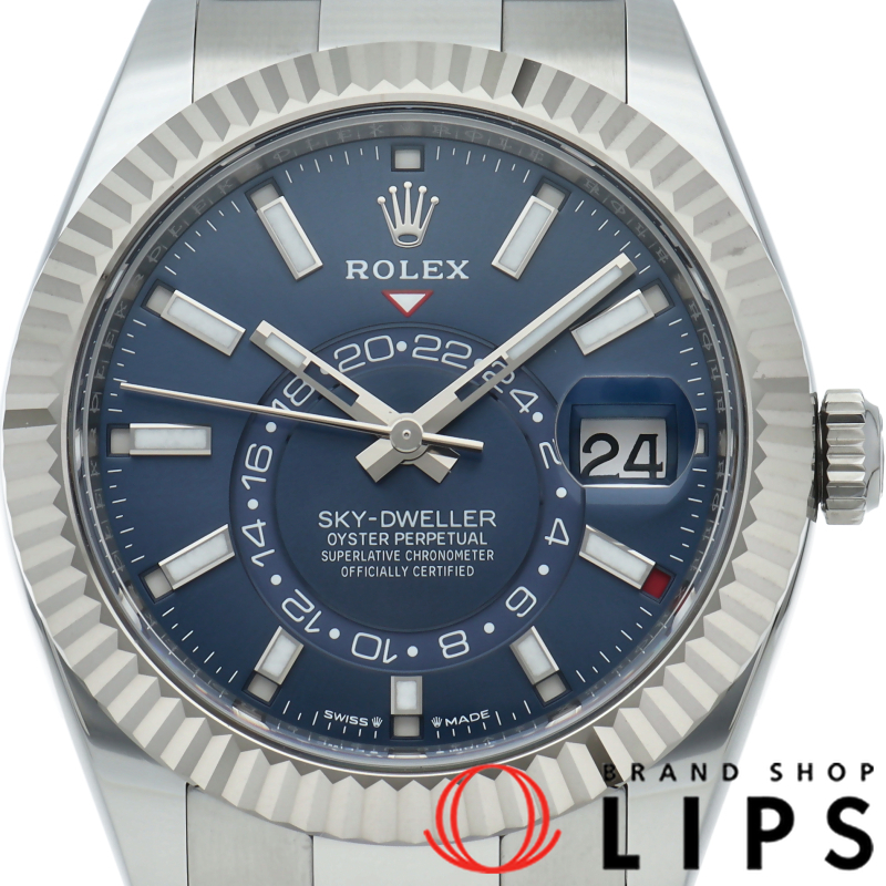 スカイドゥエラー ウォッチ オイスター ブルー