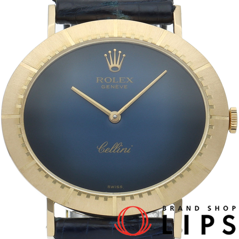 チェリーニ メンズ時計 ブルーグラデーション