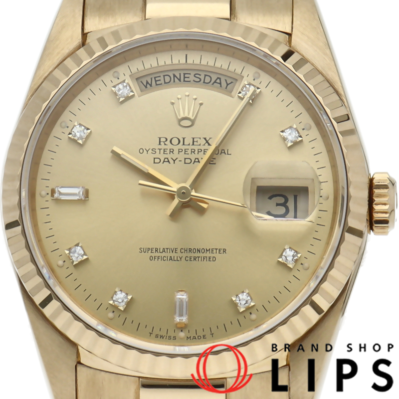 デイデイト ウォッチ 10Pダイヤ