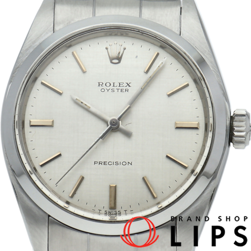 オイスタープレシジョン メンズ時計 手巻 モザイク アンティーク