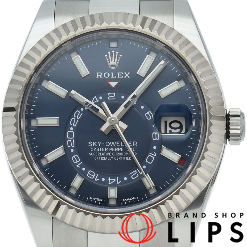 スカイドゥエラー ウォッチ オイスター ブルー