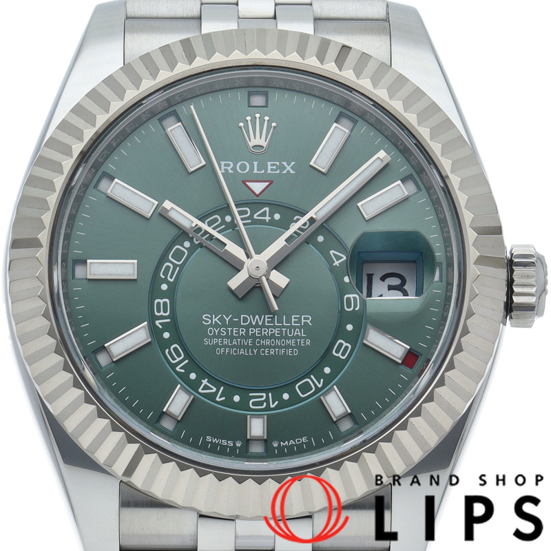 スカイドゥエラー ウォッチ ジュビリー ミントグリーン