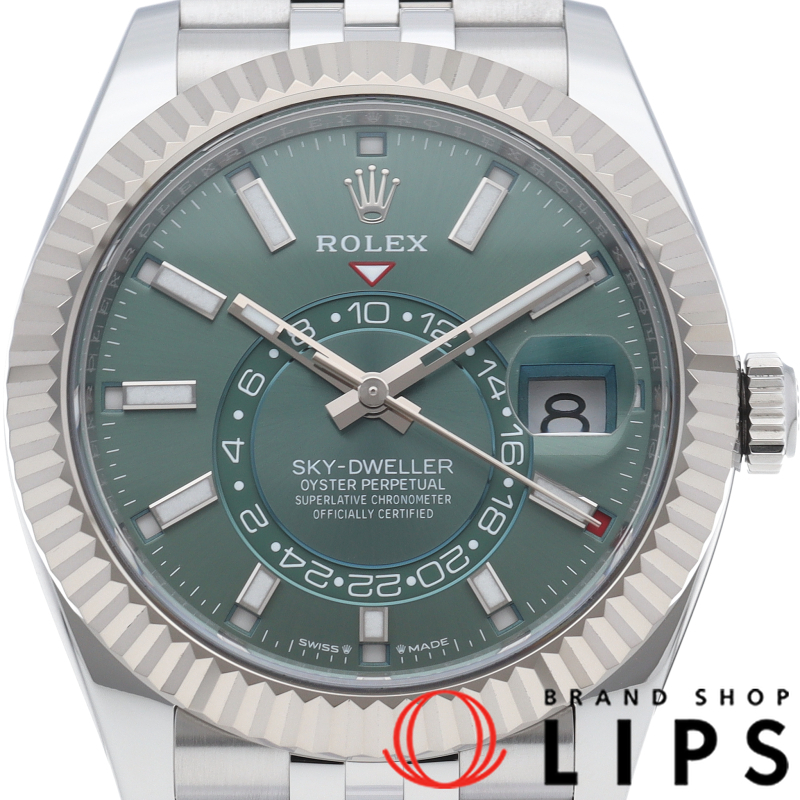 スカイドゥエラー ウォッチ ジュビリー ミントグリーン