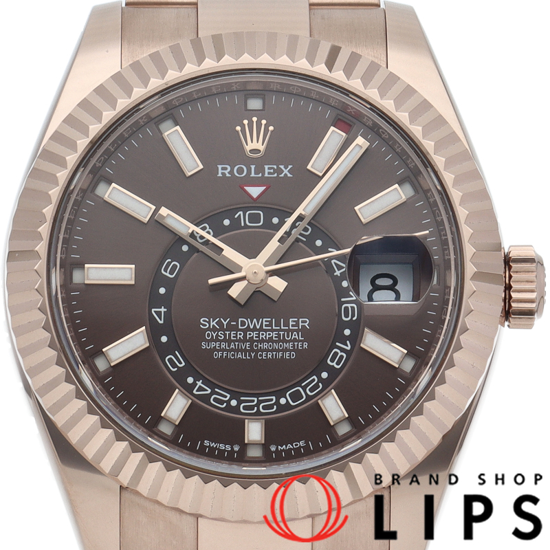 スカイドゥエラー ウォッチ オイスター チョコレート