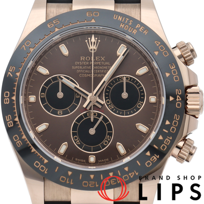 コスモグラフ デイトナ ウォッチ チョコレートブラウン