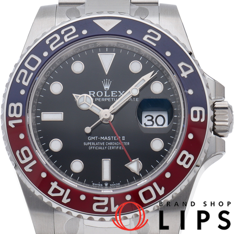 GMTマスター2 オイスター QRコードシール付