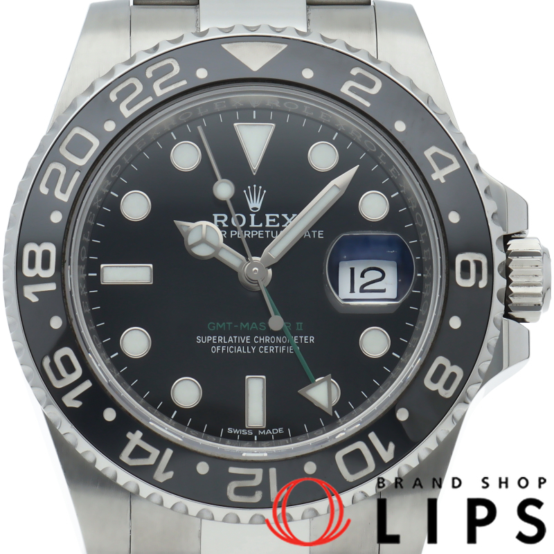 GMTマスター2 ウォッチ 鏡面バックル
