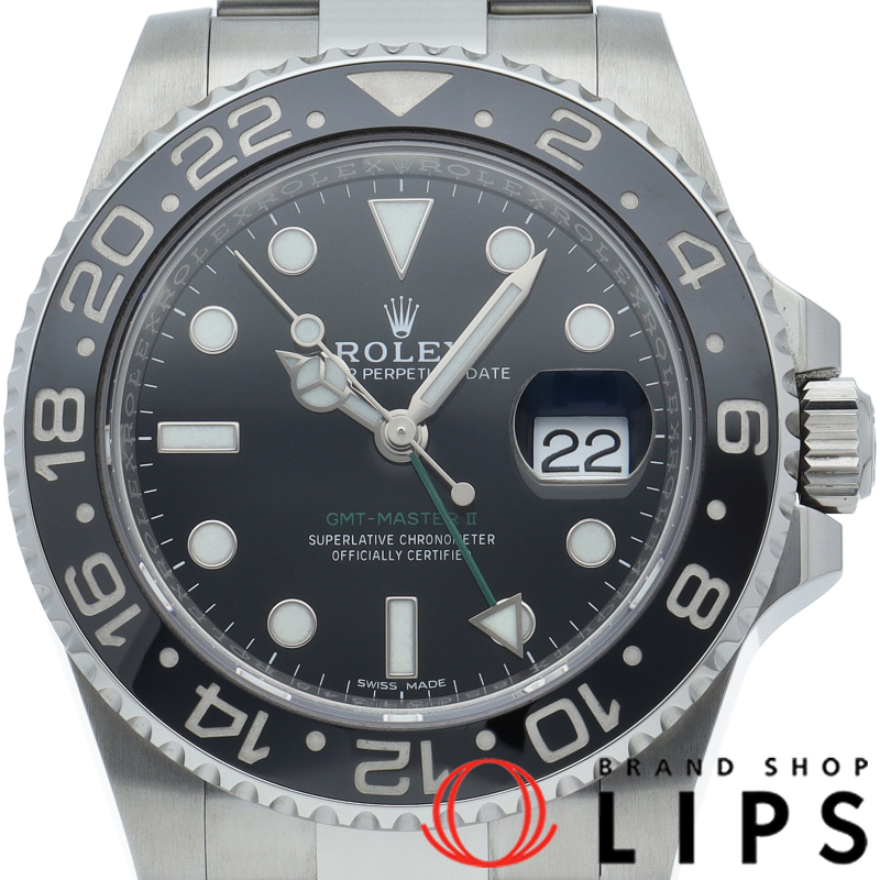 GMTマスター2 ウォッチ 鏡面バックル