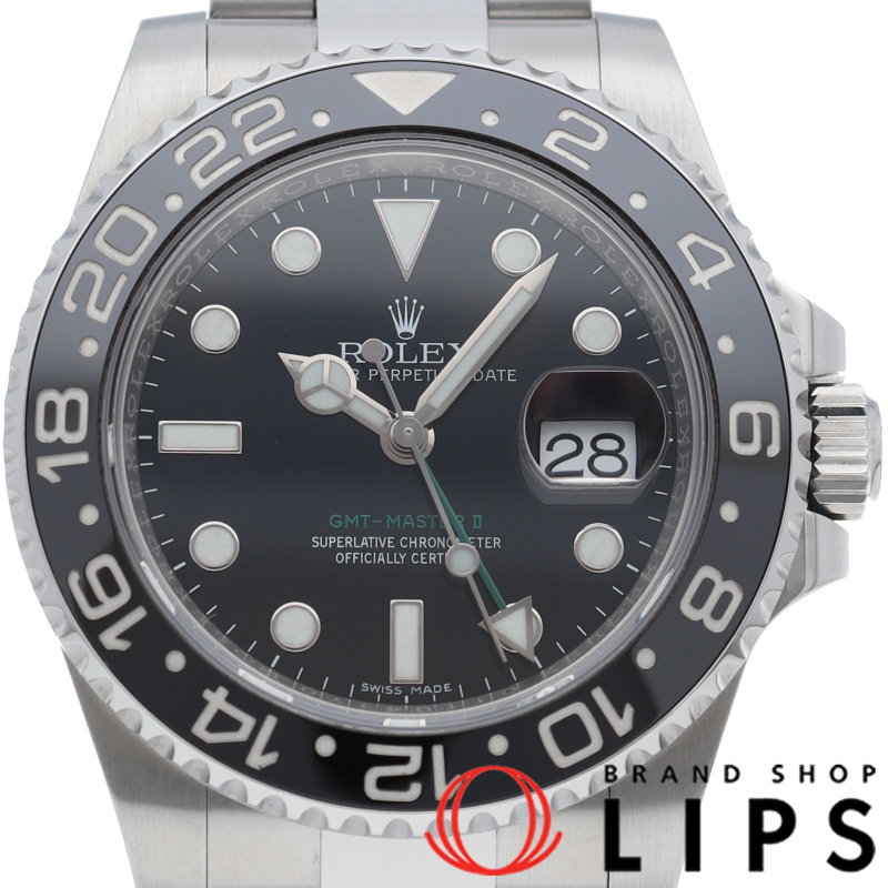 GMTマスター2 ウォッチ 鏡面バックル