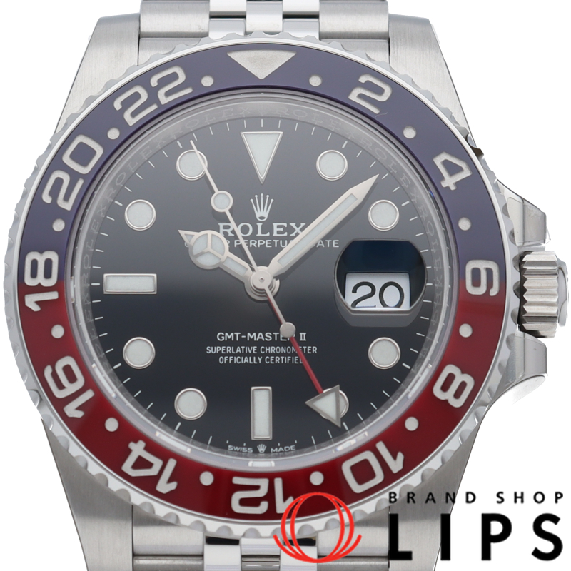 GMTマスター2 ウォッチ ジュビリー QRコードシール付