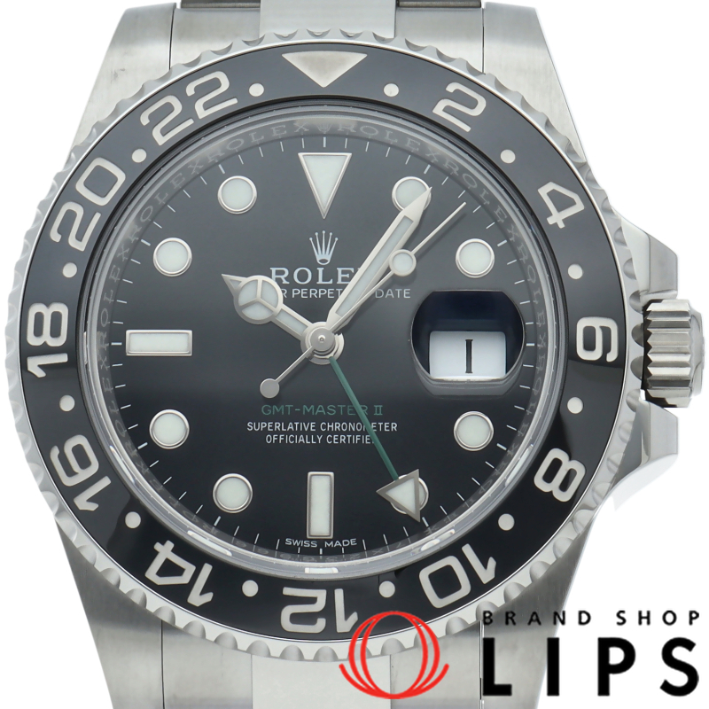 GMTマスター2 ウォッチ 鏡面バックル