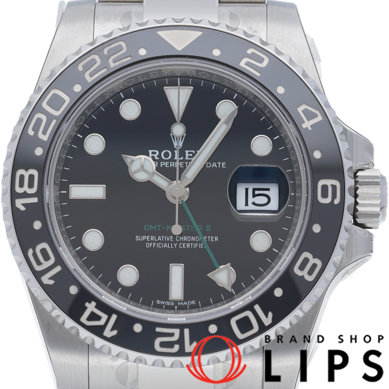 GMTマスター2 デットストック QRコードシール付