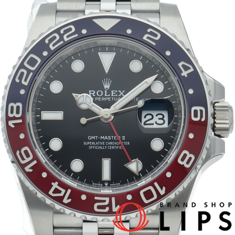 GMTマスター2 ウォッチ ジュビリー QRコードシール付