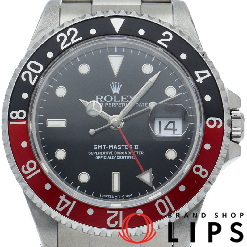 GMTマスター2 コーク トリチウム シングルバックル