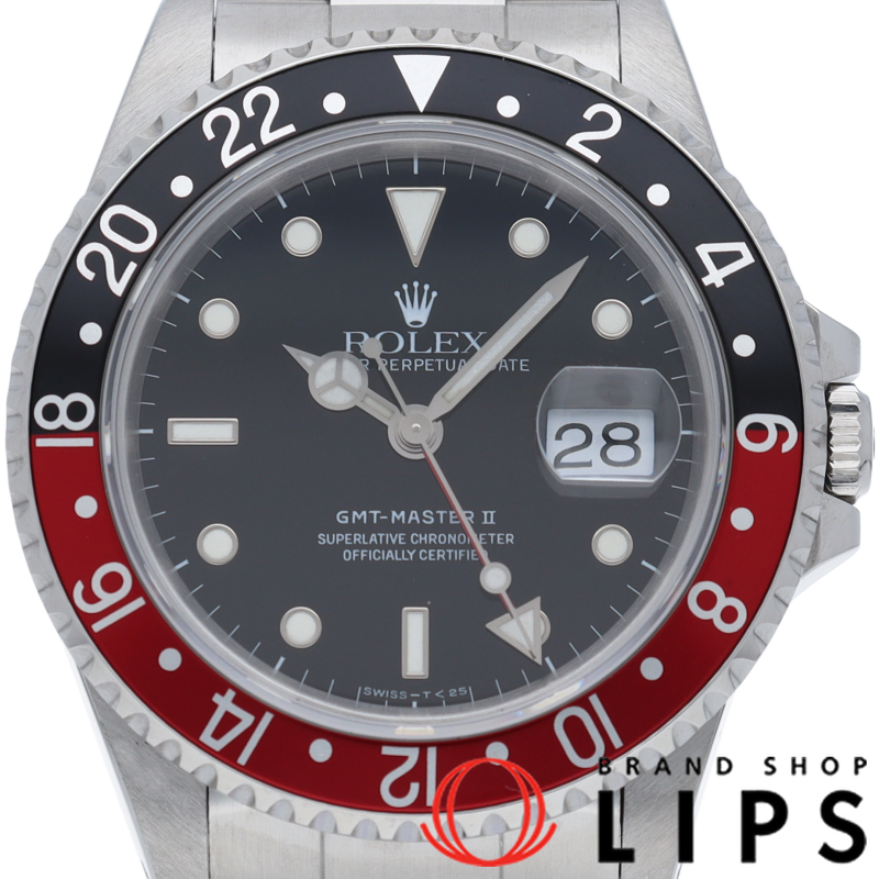 GMTマスター2 トリチウム シングルバックル OH済