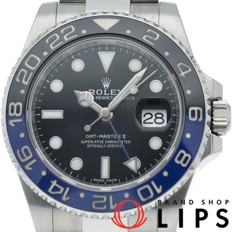 GMTマスター2 ウォッチ 鏡面バックル