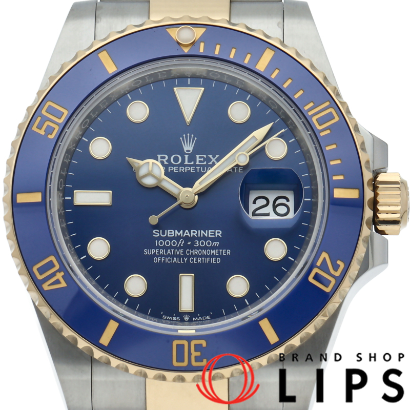 サブマリーナデイト ウォッチ ブルー