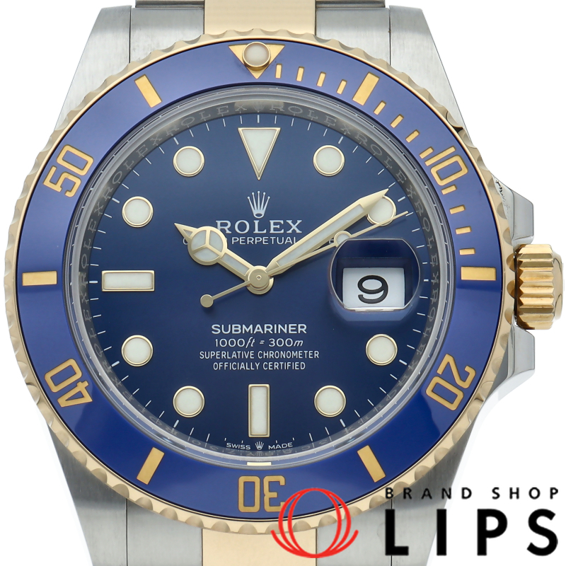 サブマリーナデイト ウォッチ ブルー