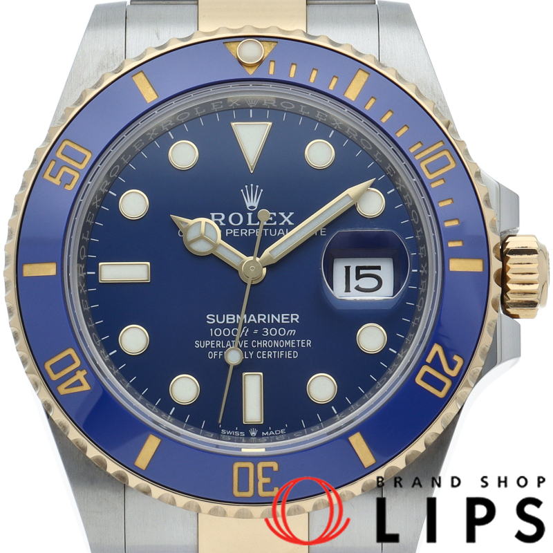 サブマリーナデイト ウォッチ ブルー