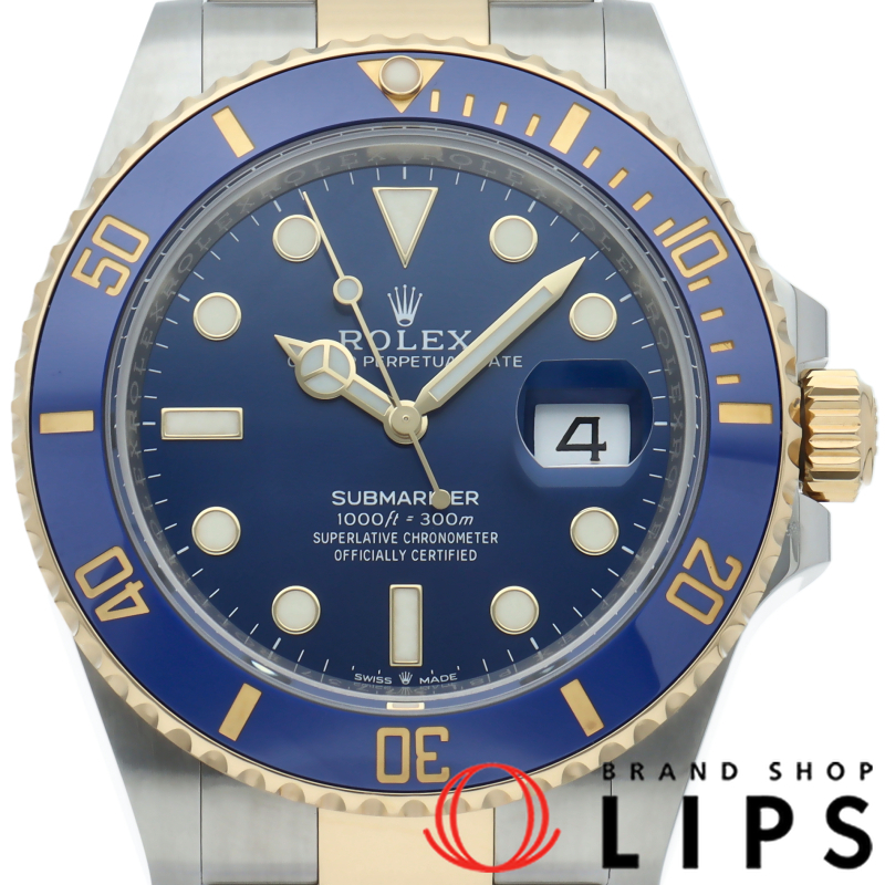 サブマリーナデイト ウォッチ ブルー