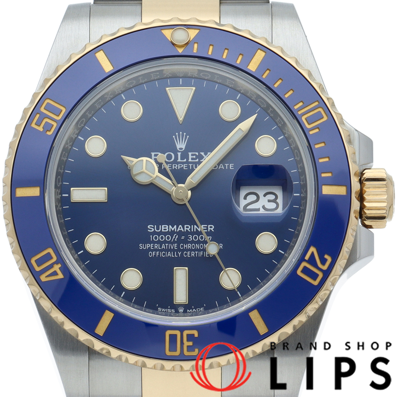 サブマリーナデイト ウォッチ ブルー