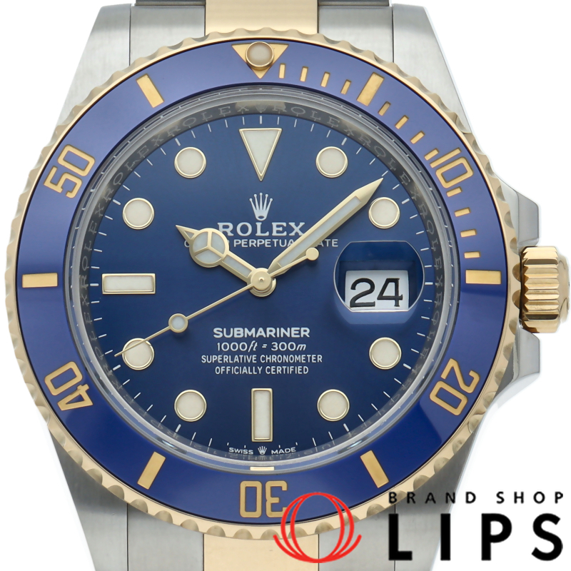 サブマリーナデイト ウォッチ ブルー