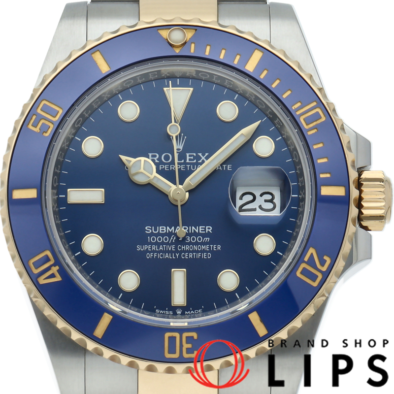 サブマリーナデイト ウォッチ ブルー