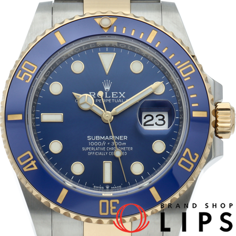 サブマリーナデイト ウォッチ ブルー