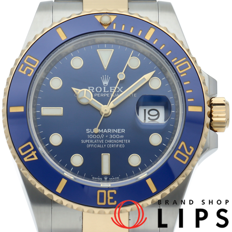 サブマリーナデイト ウォッチ ブルー