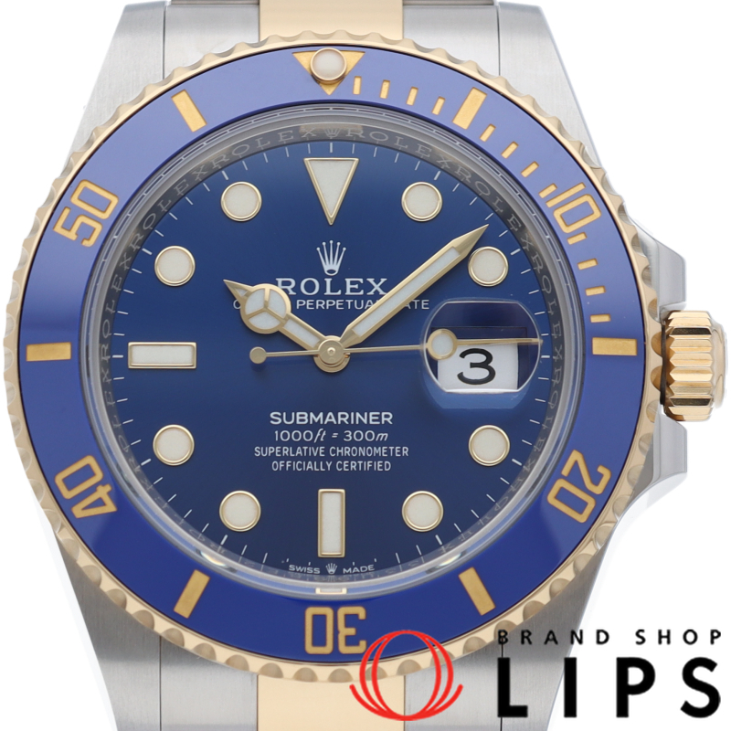 サブマリーナデイト ウォッチ ブルー