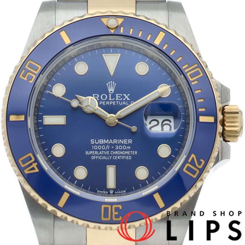 サブマリーナデイト ウォッチ ブルー