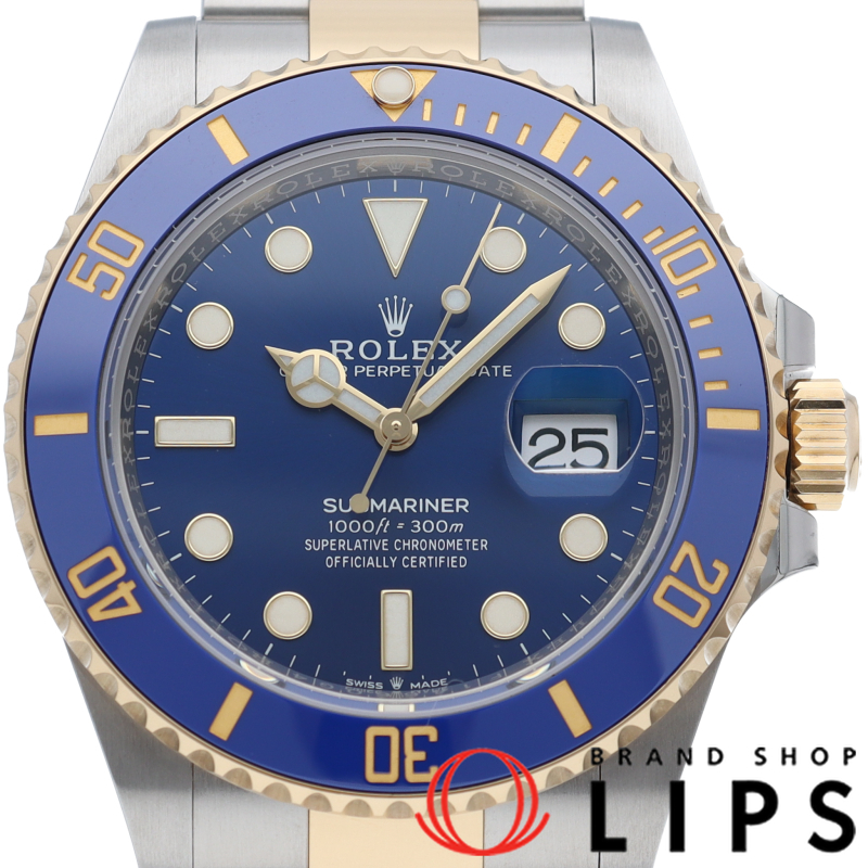 サブマリーナデイト ウォッチ ブルー