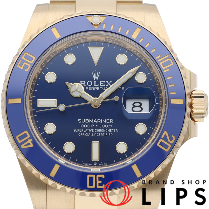 サブマリーナデイト ウォッチ ブルー