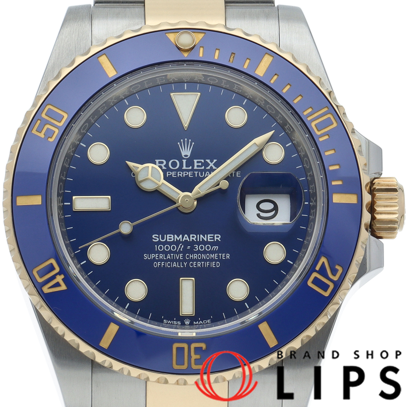 サブマリーナデイト ウォッチ ブルー