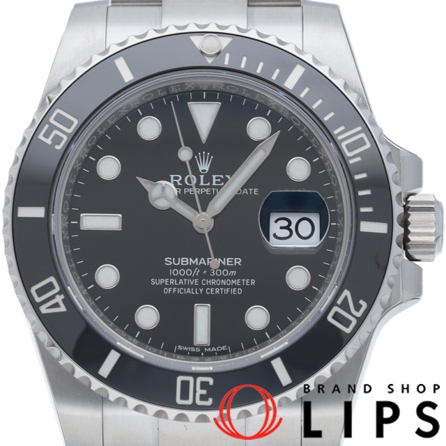 サブマリーナ デイト 鏡面バックル QRコードシール デッドストック