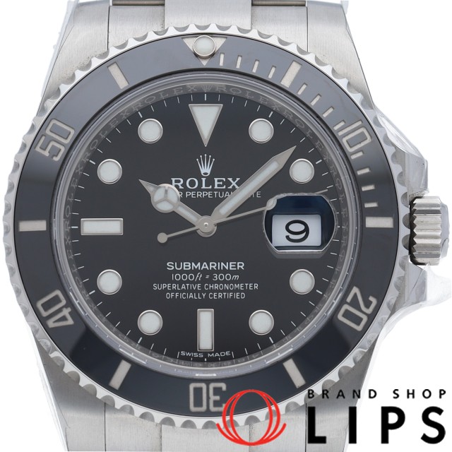 サブマリーナ デイト 鏡面バックル