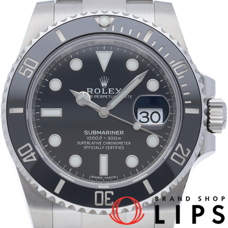 サブマリーナ デイト 鏡面バックル