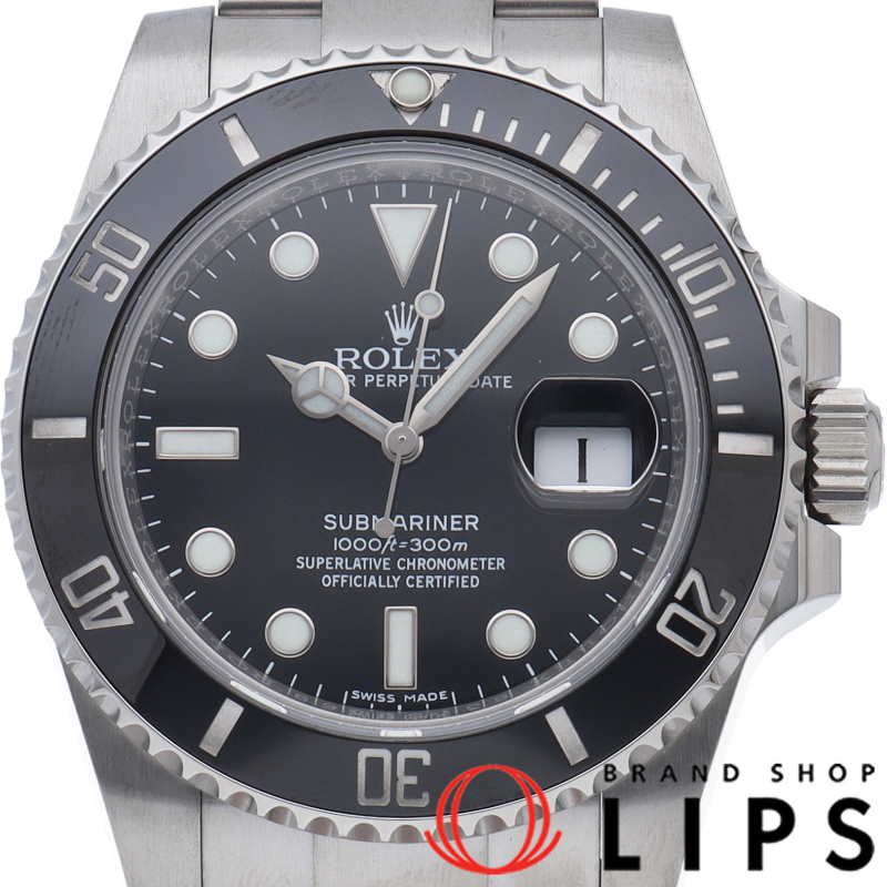 サブマリーナ デイト 鏡面バックル