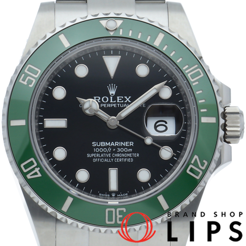 サブマリーナ デイト グリーン