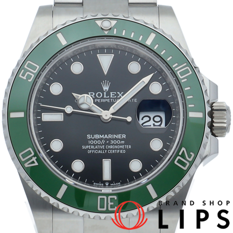 サブマリーナ デイト グリーン