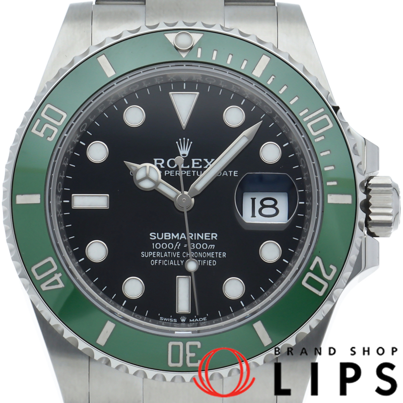 サブマリーナ デイト ウォッチ グリーン