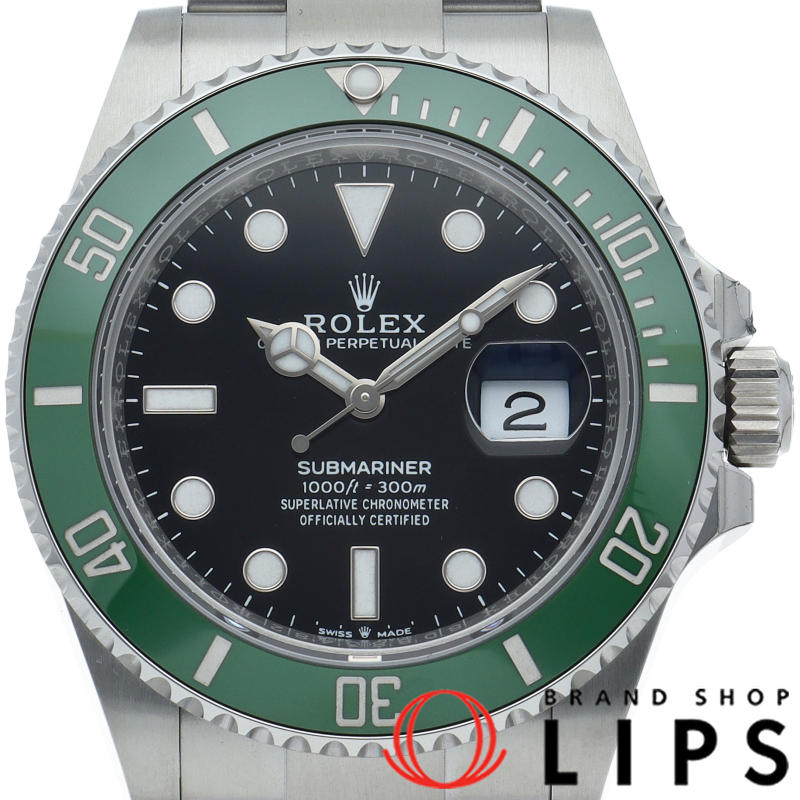 サブマリーナ デイト ウォッチ グリーン
