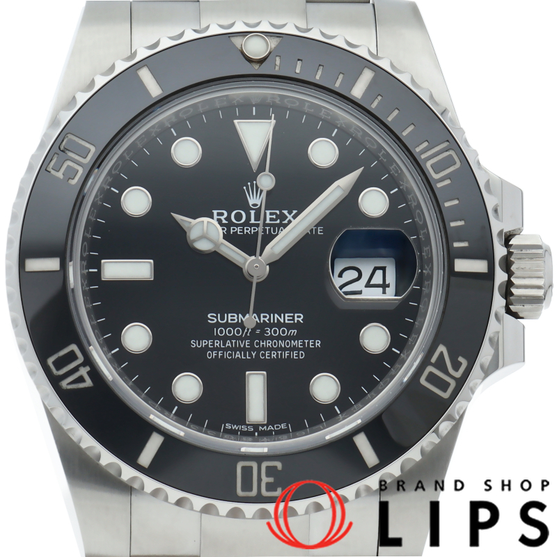 サブマリーナデイト ウォッチ 鏡面バックル